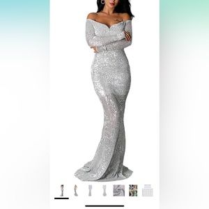 Stunning sequins dress size L